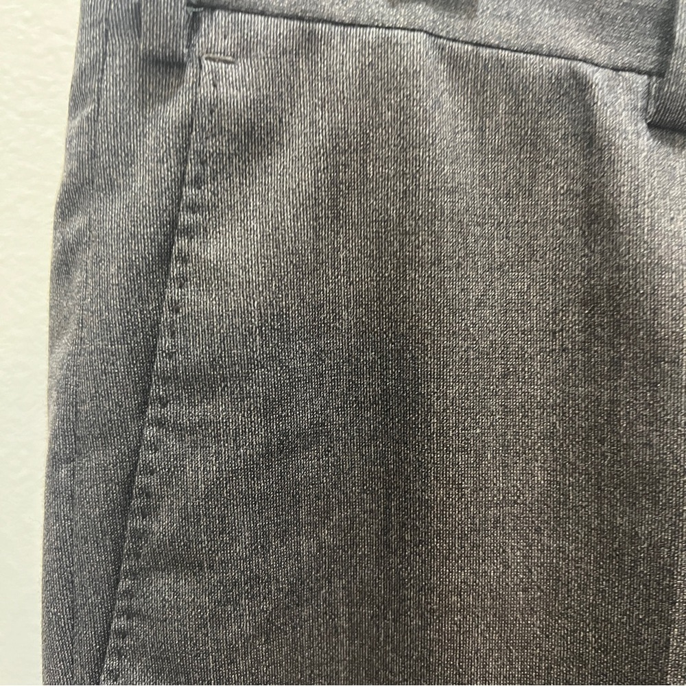 J. Hilburn Custom Vitale Barberis Wool Brown Plaid Pleated Dress Pants 34x30 - Picture 4 of 9